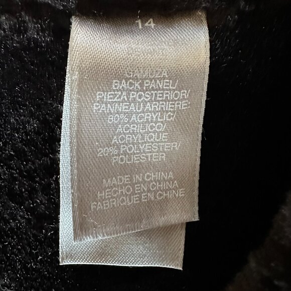 Liz Claiborne Collection Real Suede Coat w/ Faux Shearling Lining – Size 14 – He - Picture 9 of 14